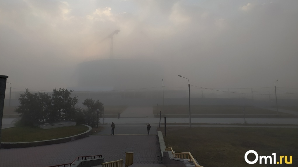 Из-за сильного тумана в Омске не смогли приземлиться шесть самолётов