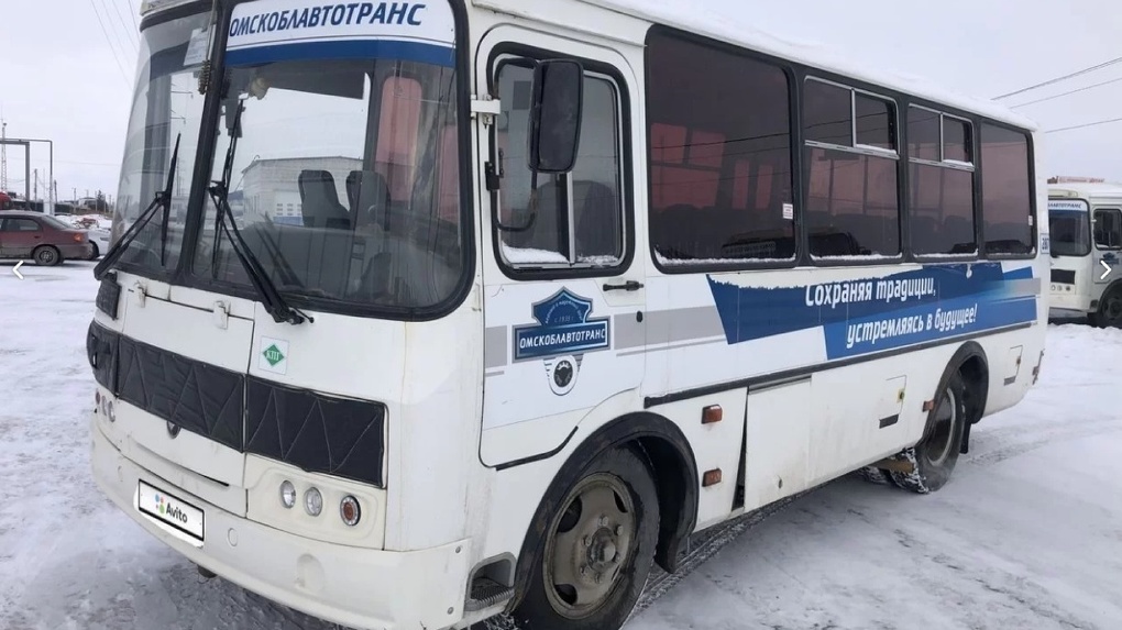 В Омске продают автобусы «Омскоблавтотранса» через Avito