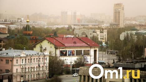На Омскую область вновь надвигается пыльная буря