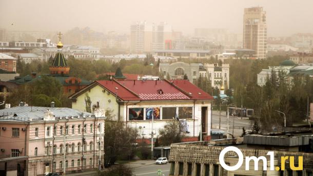 На Омскую область вновь надвигается пыльная буря