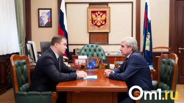 Виталий Хоценко обсудил отопительный сезон в Омске с главой Ростехнадзора