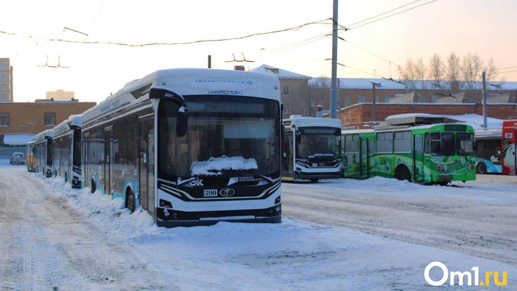 На Левобережье Омска после ремонта дорог запустят новые троллейбусы