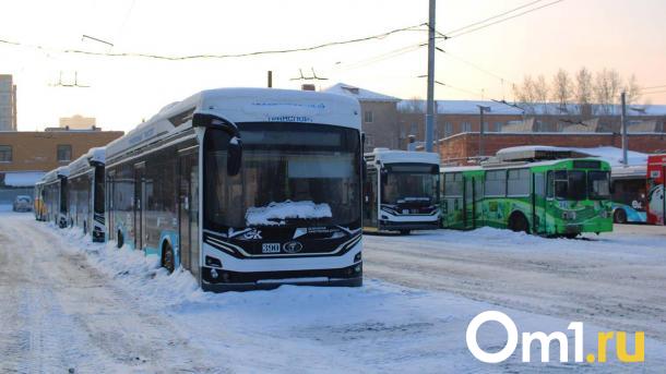 На Левобережье Омска после ремонта дорог запустят новые троллейбусы