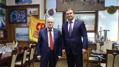 Виталий Хоценко пообщался с лидером партии «Справедливая Россия»