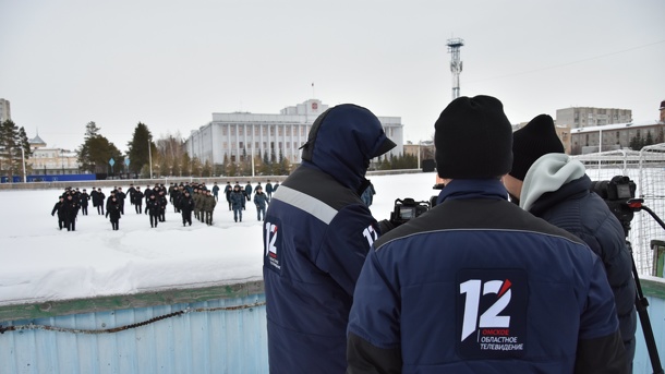 12 канал устроил флеш-моб на стадионе «Динамо»