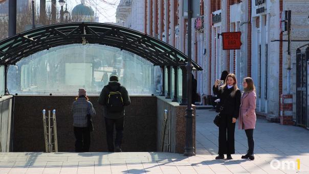 В переходе на Любинском вновь заработала музыкальная лестница