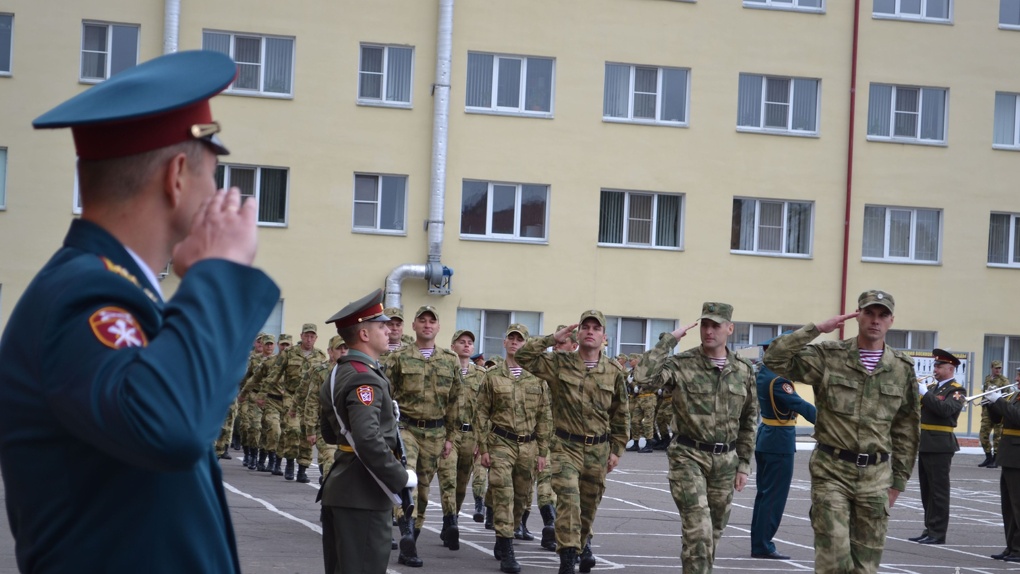 Командир воинской части Нацгвардии попрощался с Омском