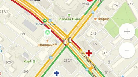 Бьются машины: названы самые аварийные места Новосибирска и области