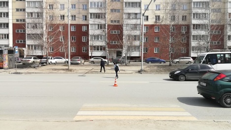 Водитель иномарки сбил 11-летнего школьника на пешеходном переходе в Новосибирске