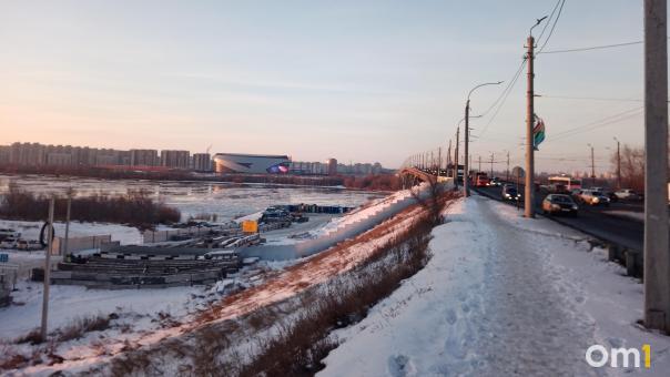 В Омске приступают к ремонту моста у Телецентра с ограничением транспорта