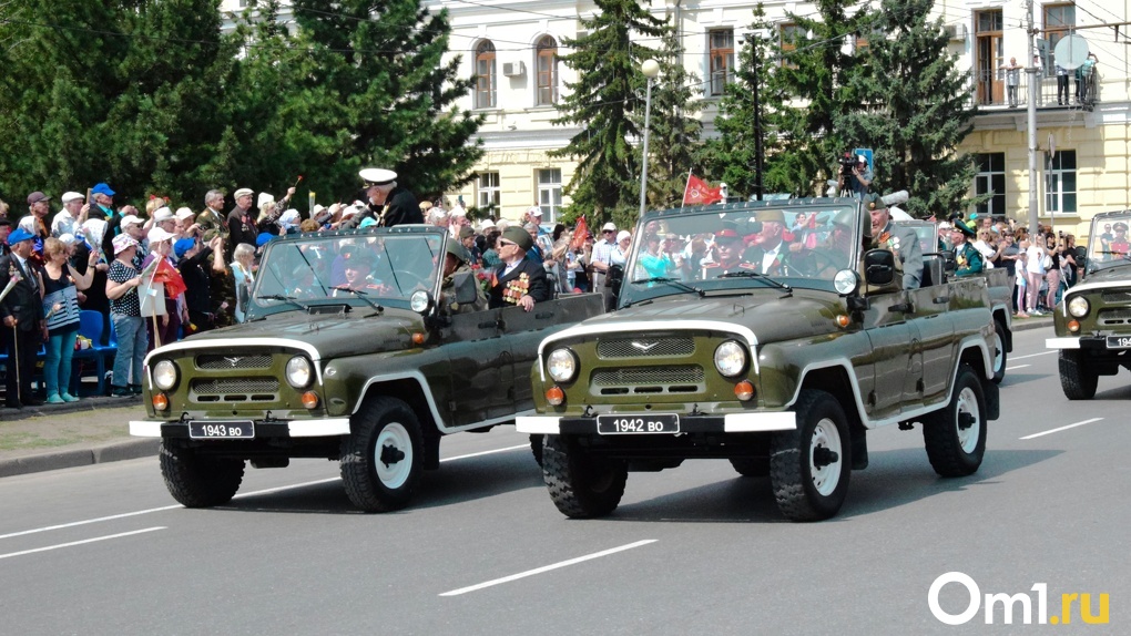 На парад в Омске в честь 75-летия Победы не пустят зрителей