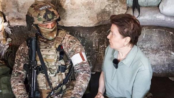 Губернатор Югры посетила бойцов из региона в зоне СВО