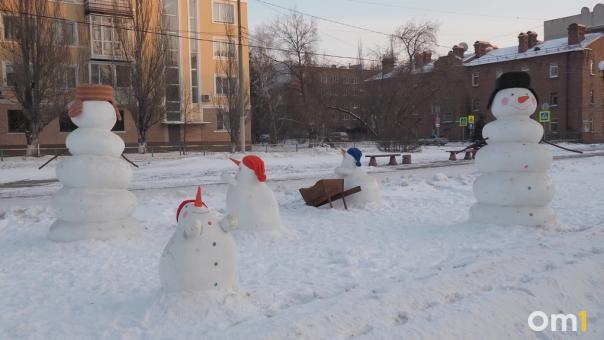 Фестиваль снежных скульптур стартовал в Новосибирске