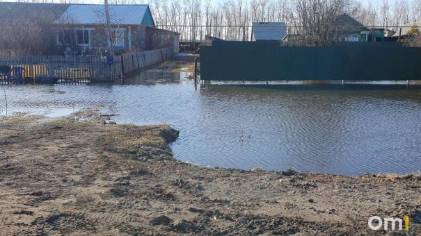 Виталий Хоценко отправился в районы Омской области, пострадавшие от паводка