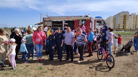 Благодаря активисту «Единой России» омские малыши узнали о правилах пожарной безопасности