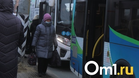 Из-за аномальных морозов в сёлах Омской области отменили автобусы