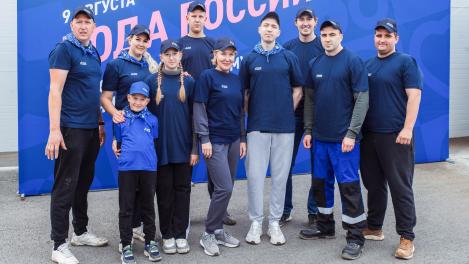 Омский НПЗ очистил берег Оми в рамках акции «Вода России»