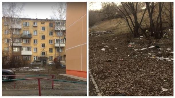 Станиславский микрорайон утопает в грязи: новосибирцы жалуются на плохую уборку у детского сада