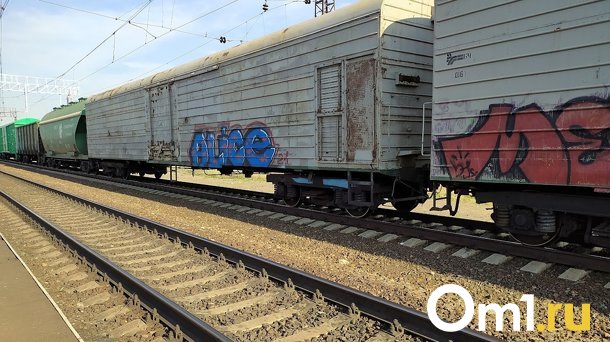 В Омске поезд насмерть сбил человека