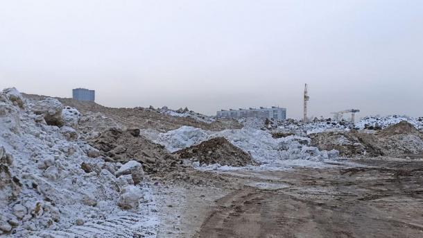 Состояние реки 2-я Ельцовка из-за снегоотвала вызывало беспокойство в Новосибирске