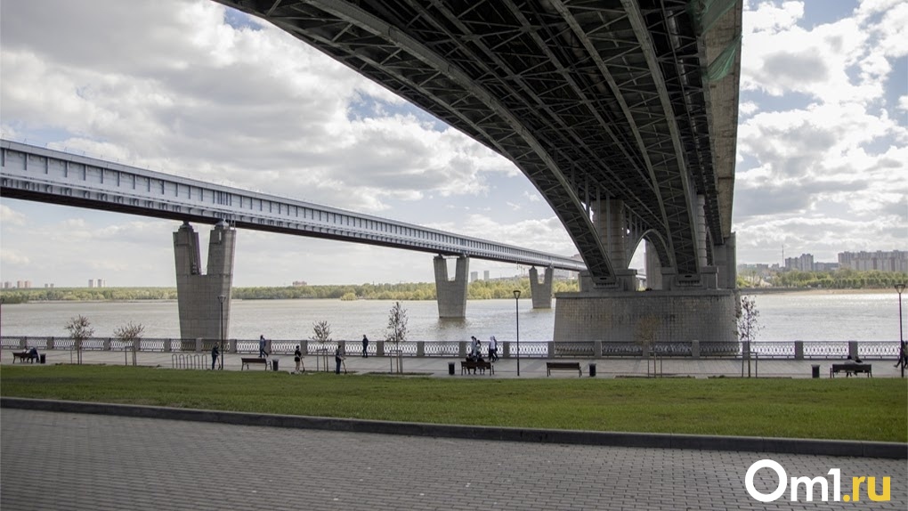 Пытался протрезветь: новосибирец упал с Октябрьского моста. ФОТО