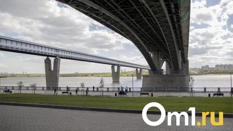 Пытался протрезветь: новосибирец упал с Октябрьского моста. ФОТО