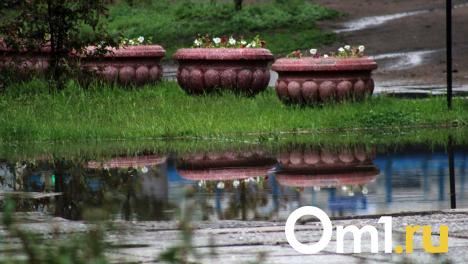 Омск утонул: в городе выпало рекордное количество осадков