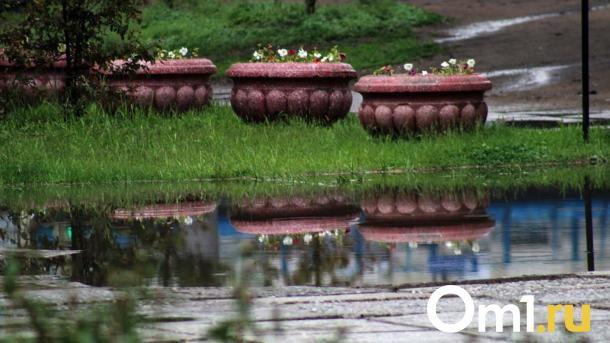 Омск утонул: в городе выпало рекордное количество осадков