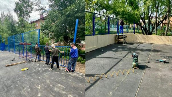 Опубликован список спортивных площадок, которые отремонтируют в Омске