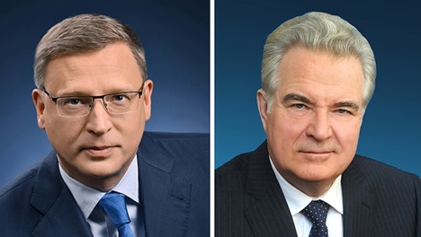 Губернатор Бурков и глава омского Заксобрания Варнавский обратились к воинам-интернационалистам