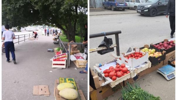 Теряя лепёшки и картошку, бежали торговцы с улицы Хилокской в Новосибирске