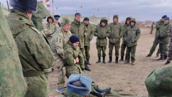 Учения по тактической медицине провели для мобилизованных новосибирцев