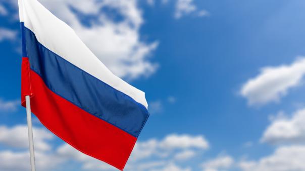 Огромный флаг растянули новосибирцы в День народного единства