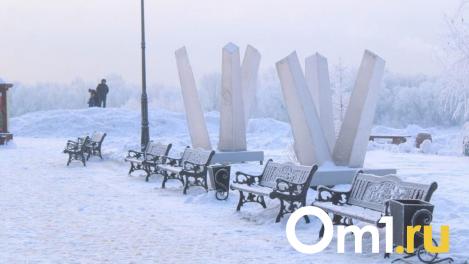 На Омск надвигается очередной мощный снегопад