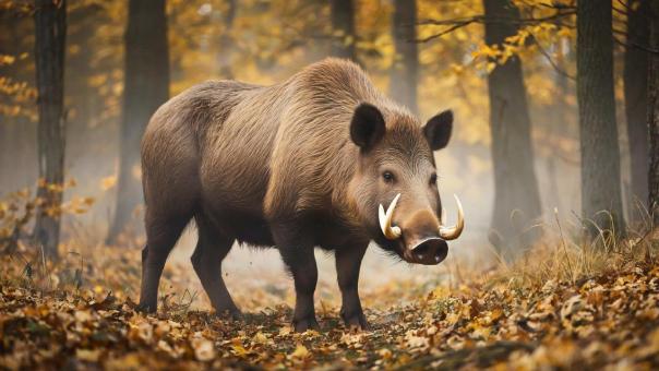 Дикий кабан терроризирует жителей СНТ «Движенец» в Ханты-Мансийске