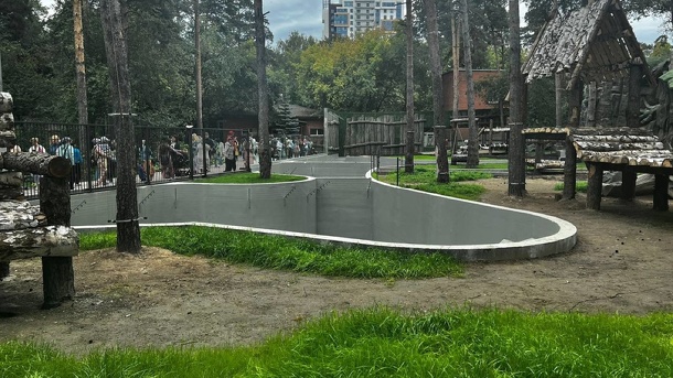 В Новосибирском зоопарке открыли новые вольеры для медведей