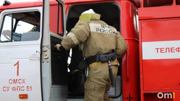 За один день в Омской области произошло шесть техногенных пожаров
