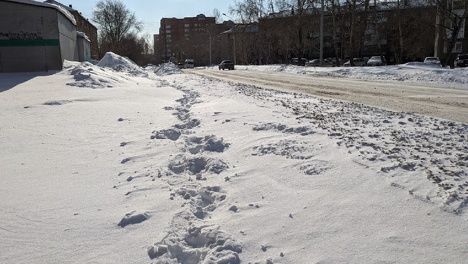 Омичка захотела погреться в чужой машине, но устроила ДТП