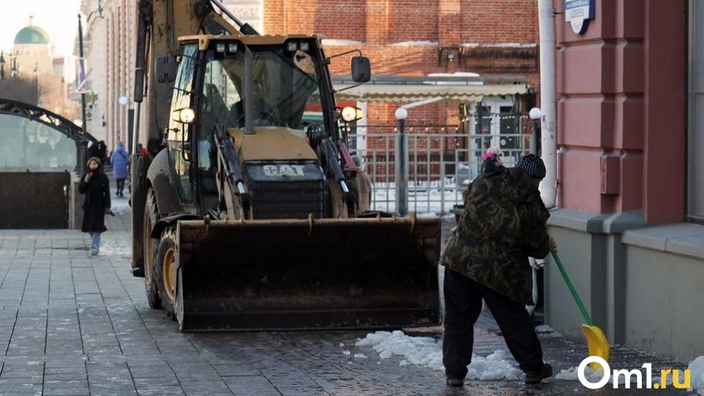 В Омске запустили карту уборки снега