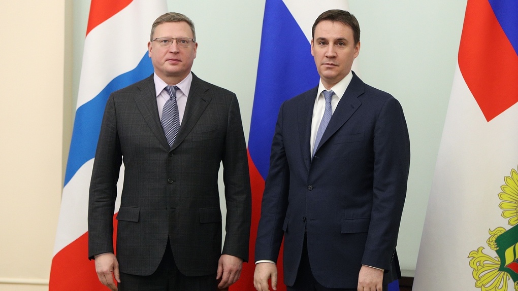 Александр Бурков на встрече с министром сельского хозяйства РФ договорился о поддержке омских аграриев