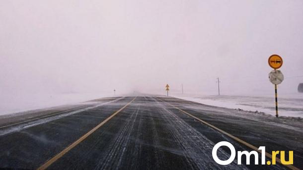Омичей предупредили о плохой видимости на дорогах из-за непогоды