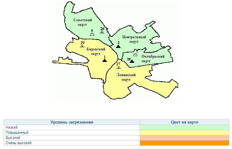 Карта омск кировский округ