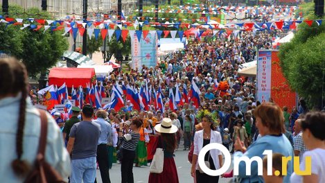 День России на Соборной площади отпраздновали 93 тысячи омичей
