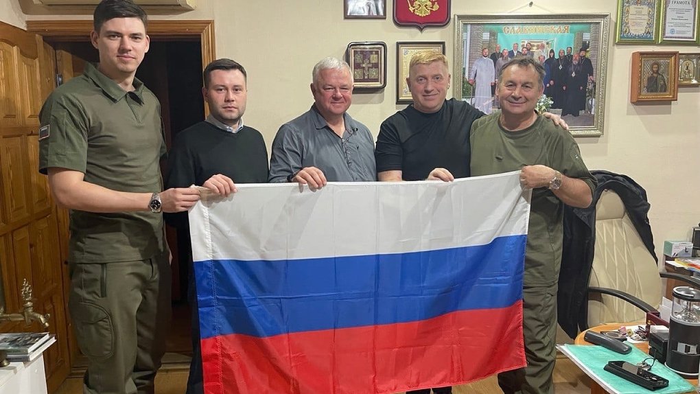 Депутат Госдумы от Новосибирска Иванинский показал быт бойцов в зоне спецоперации