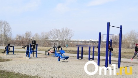 Спорт в массы: омские власти поддержат УК, которые возьмут на баланс уличные тренажёры