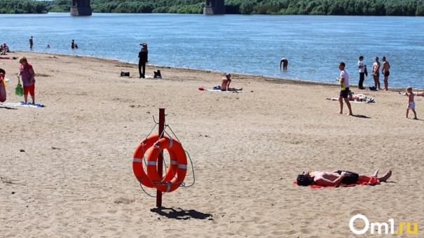 Новосибирцев призвали не купаться на пляжах на Обском море