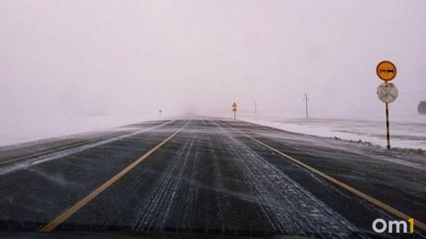 На Окружной дороге Омска ограничено движение