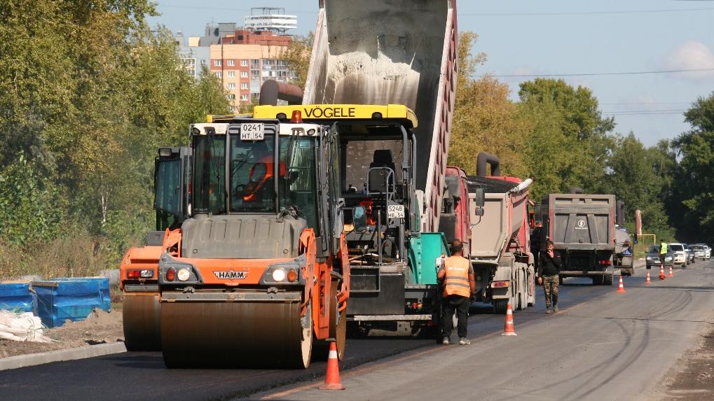 Более 60 км дорог будет отремонтировано в Новосибирске