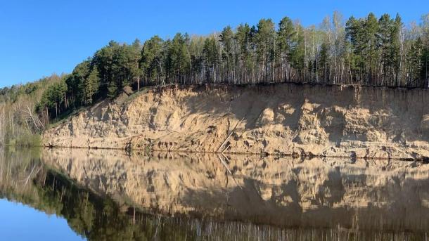 Уровень воды в реках на севере Омской области стремительно падает