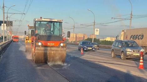 Новосибирск: ремонт Димитровского моста изменит движение в городе до конца недели